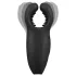 Rebel - vibrador para gland com braço móvel e vibração (preto)