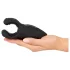 Rebel - vibrador para gland com braço móvel e vibração (preto)