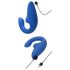 Womanizer Blend - Vibrador duplo azul para G-ponto e clitóris