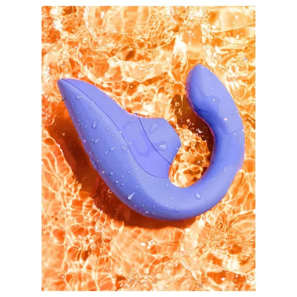 Womanizer Blend - vibrador de ponto G e estimulador de clitóris (azul)