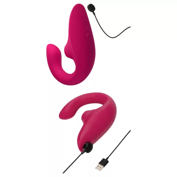 Womanizer Blend - vibrador de ponto G e estimulador de clitóris (rosa)