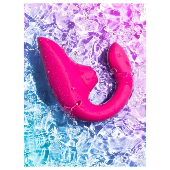 Womanizer Blend - vibrador de ponto G e estimulador de clitóris (rosa)