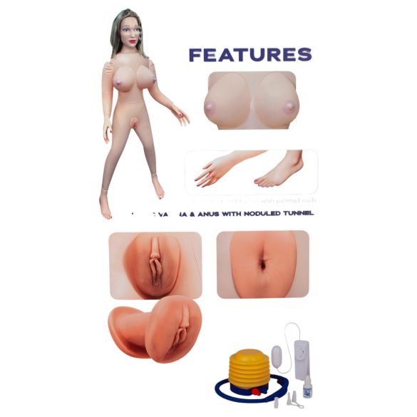 Excellent Power Amanda - boneca vibratória em tamanho real