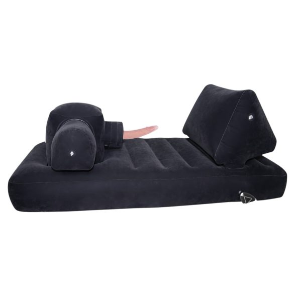 You2Toys Velvet Luxury - Máquina do amor com cama integrada (preta)