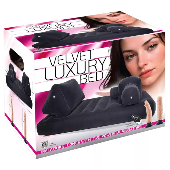 You2Toys Velvet Luxury - máquina de sexo com cama integrada - preto