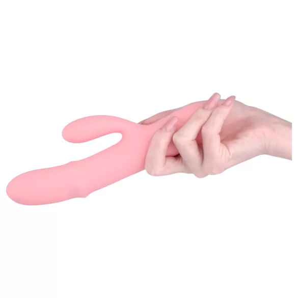 Svakom Mora Neo - Vibrador com braço clitoriano com pérolas controlado por app (rosa)