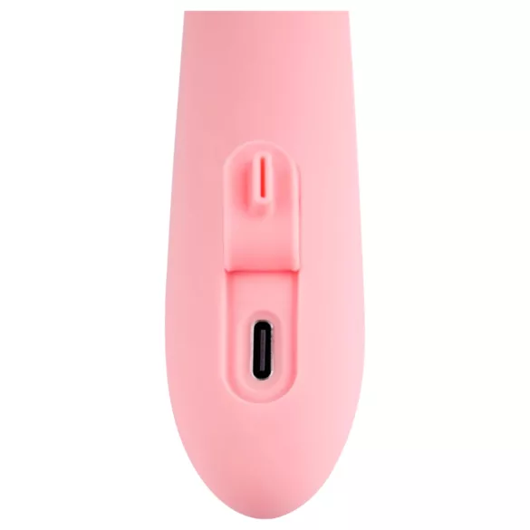 Svakom Mora Neo - Vibrador com braço clitoriano com pérolas controlado por app (rosa)