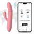 Svakom Mora Neo - Vibrador com braço clitoriano com pérolas controlado por app (rosa)