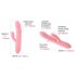 Svakom Mora Neo - Vibrador inteligente com pérolas (rosa)