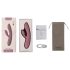 Svakom Trysta Neo - Vibrador com Esferas e Estimulador de Clitóris (Rosa)