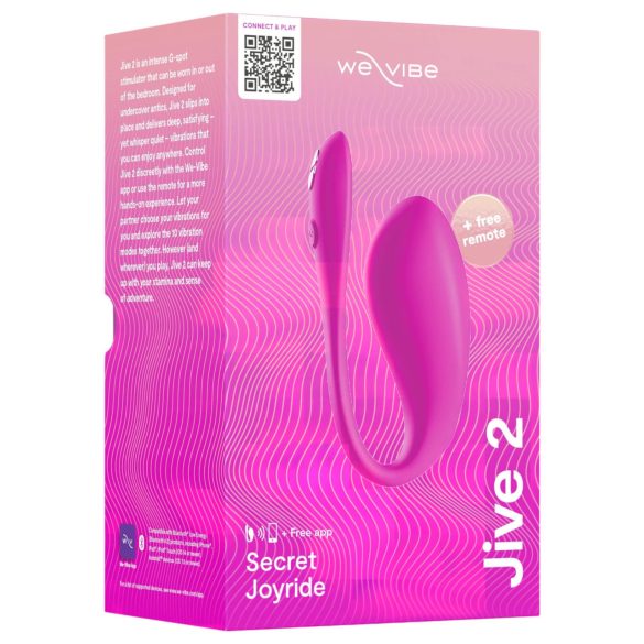 We-Vibe Jive 2 - Ovo Vibratório Inteligente Recarregável (Rosa)