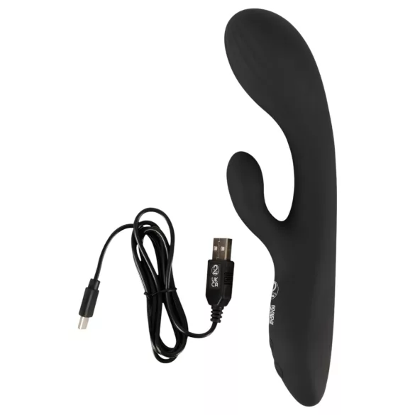 You2Toys Intense - Vibrador com braço clitoriano e ponto G (preto)