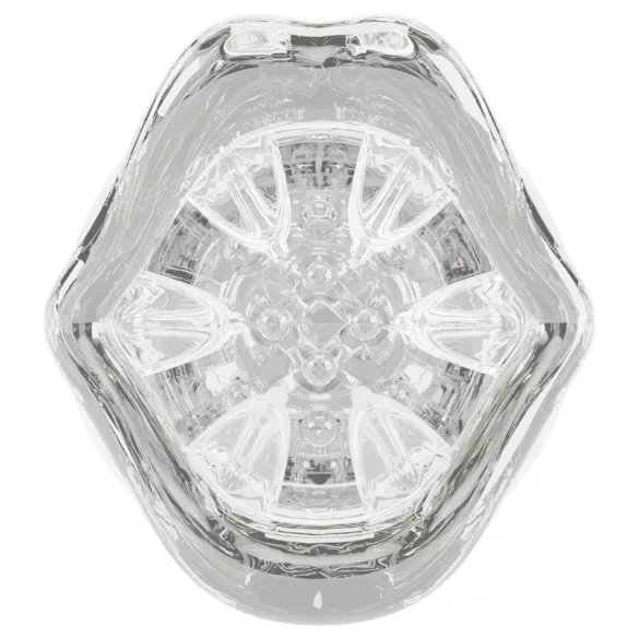 Stroker - masturbador masculino vibratório rotativo - transparente