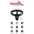 You2Toys - vibrador com cinto - kit strap-on - vermelho