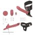 You2Toys - Conjunto vibrador com cinto (vermelho)