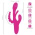 SMILE - Vibrador triplo com braços e língua (rosa)