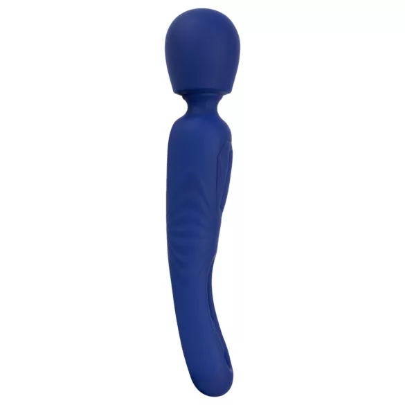 Smile - Vibrador massageador 2 em 1 com língua (azul)