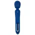 Smile - Vibrador massageador 2 em 1 com língua (azul)
