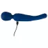 Smile - Vibrador massageador 2 em 1 com língua (azul)