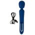 Sorriso - Vibrador 2 em 1 com Massageador de Língua (azul)