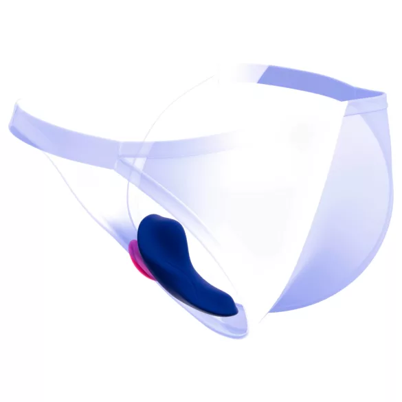 Smile RC Panty - vibrador para calcinha com controle remoto - azul