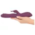 Javida - vibrador 3 em 1 com movimento, esferas rotatórias - lilás