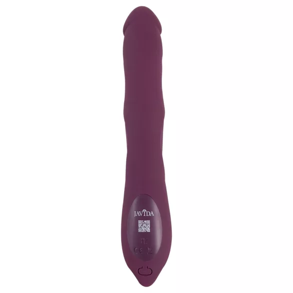 Javida - vibrador 3 em 1 com movimento, esferas rotatórias - lilás