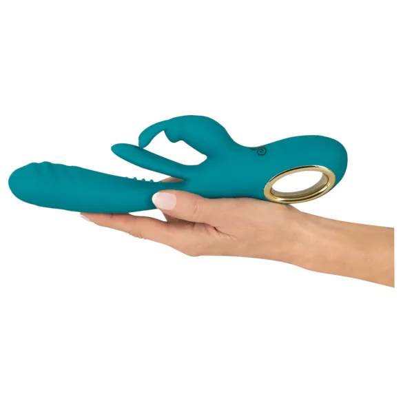 Smile - vibrador ponto G e clitóris com movimento pulsante - verde