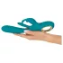 Smile - vibrador ponto G e clitóris com movimento pulsante - verde