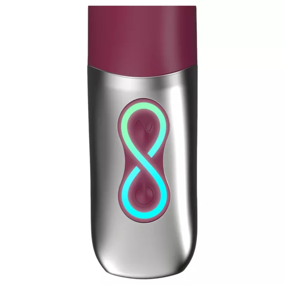 Excellent Power Titanz - vibrador de ponto G recarregável (bordô)