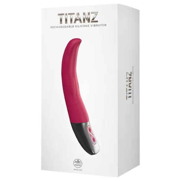 Excellent Power Titanz - vibrador ponto G e P - silicone rosa