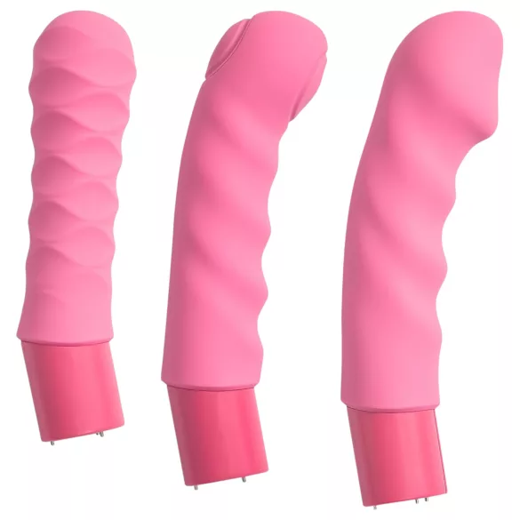 VibePad Rideon - vibrador cavalgar ponto G e clitóris pulsante - silicone rosa