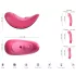 VibePad Rideon - vibrador cavalgar ponto G e clitóris pulsante - silicone rosa