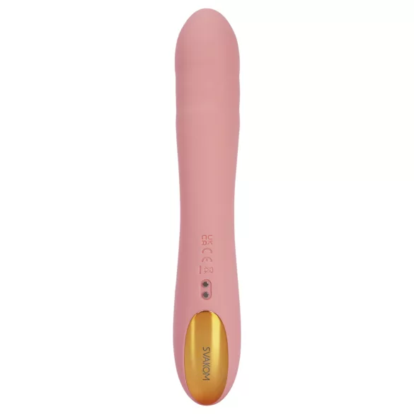 Svakom Ava Neo - vibrador de ponto G com movimento de vai-e-vem inteligente controlado por app (rosa)