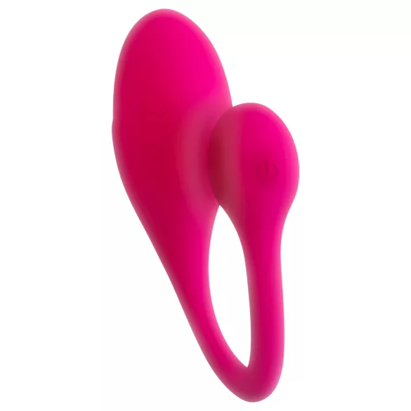 Beau Coeur Coral - ovo vibratório com controlo remoto (rosa)