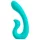 Beau Coeur Naira - vibrador ponto G e clitóris - silicone verde