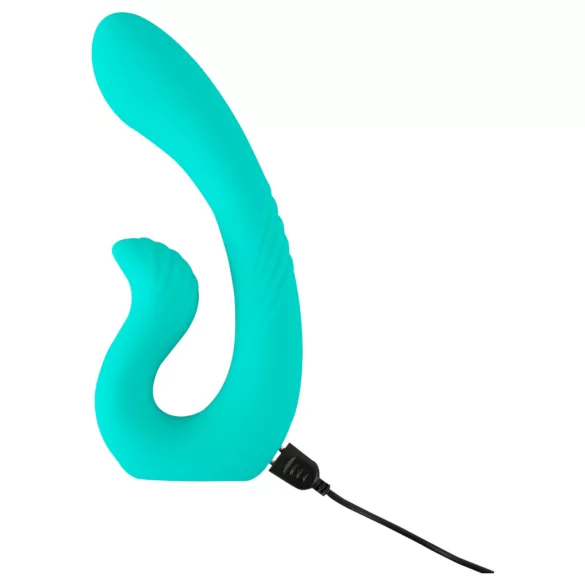 Beau Coeur Naira - vibrador ponto G e clitóris - silicone verde