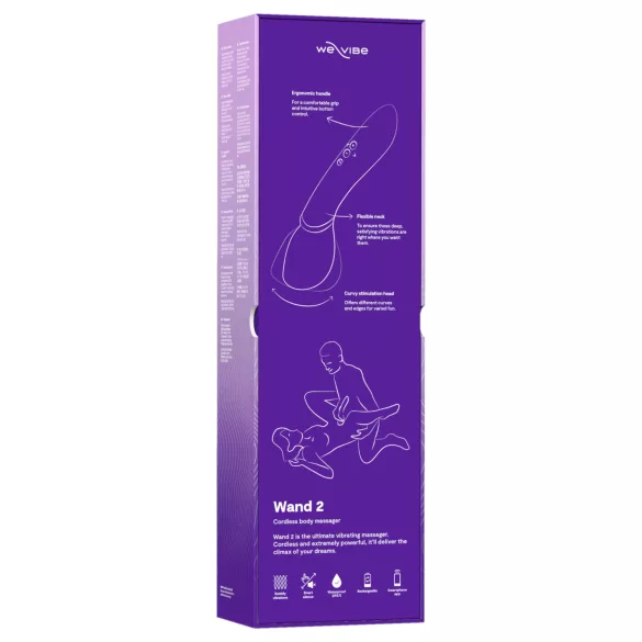 We‑Vibe Wand 2 - Vibrador massageador controlado por app