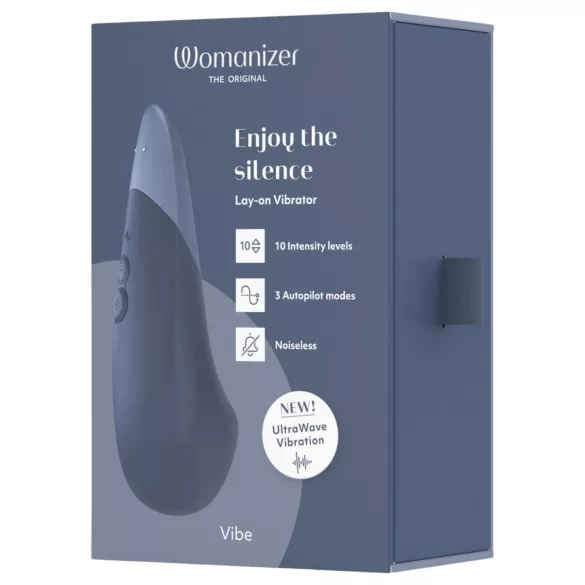 Womanizer Vibe - vibrador clitóris - azul