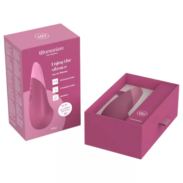 Womanizer - vibrador clitóris - recarregável - silicone rosa