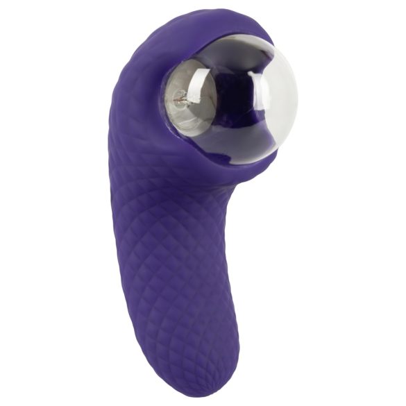 Beau Coeur Zanto - vibrador ponto G e clitóris - silicone azul