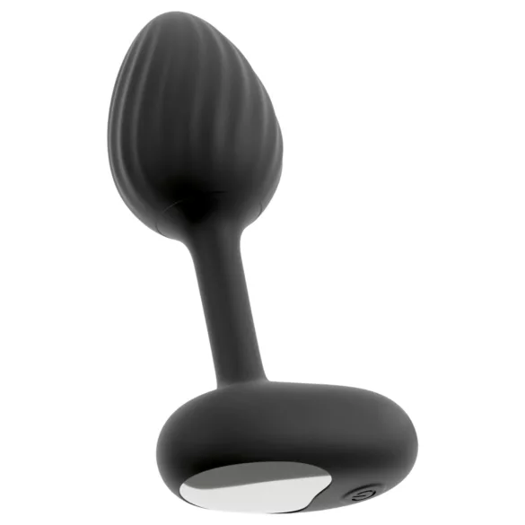 ANOS - plug anal vibratório - kit c/ 3 tamanhos - silicone preto