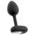 ANOS - plug anal vibratório - kit c/ 3 tamanhos - silicone preto
