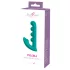 Beau Coeur Sylora - vibrador 2 em 1 com pérolas (verde)