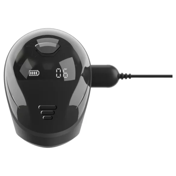 Rebel - vibrador peniano à prova d'água - preto