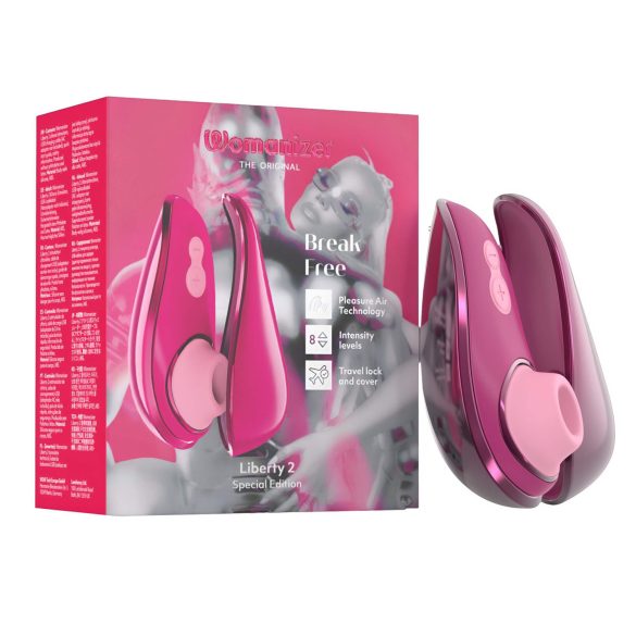Womanizer Liberty 2 Iggy Azalea - Estimulador de Clitóris por Onda de Ar (rosa)