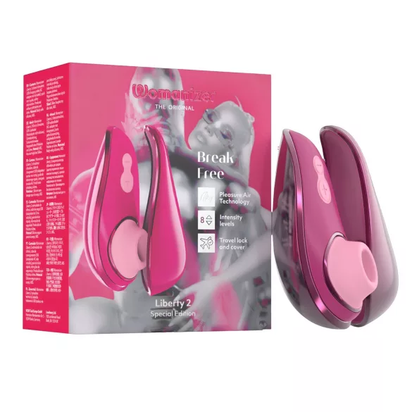 Womanizer Liberty 2 Iggy Azalea - sugador clitoriano - rosa