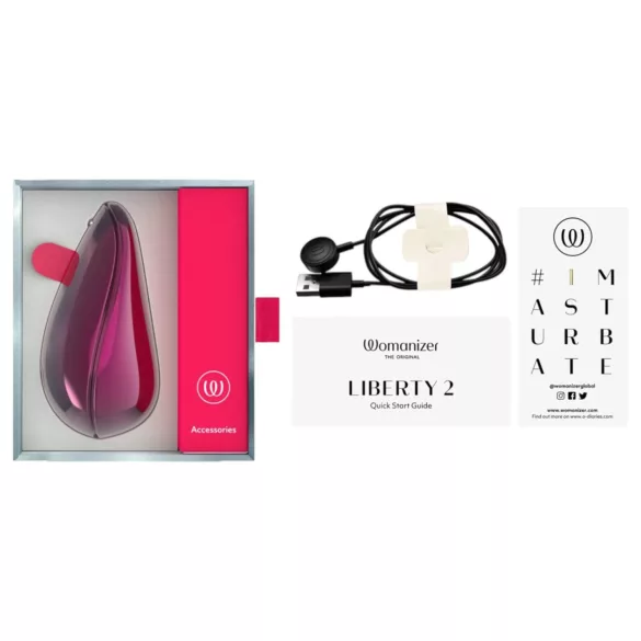 Womanizer Liberty 2 Iggy Azalea - sugador clitoriano - rosa