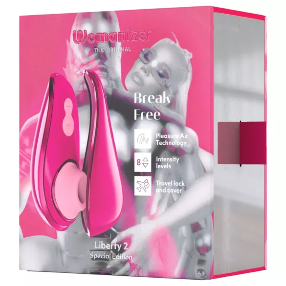 Womanizer Liberty 2 Iggy Azalea - sugador clitoriano - rosa