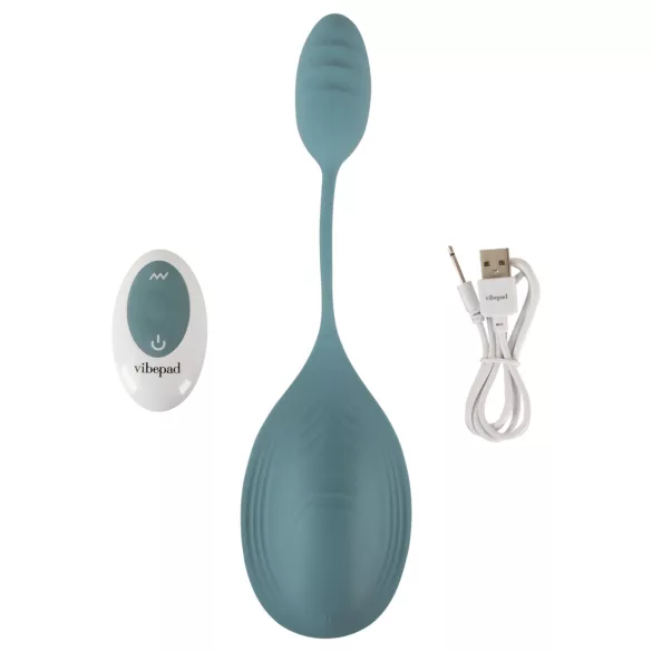 VibePad Mini - almofada vibratória dupla motor - silicone turquesa